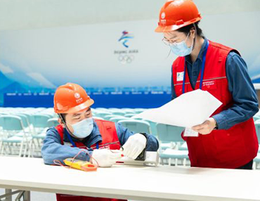 冬奧主媒體中心應(yīng)急電源全部就位 智能設(shè)備助力科技防疫